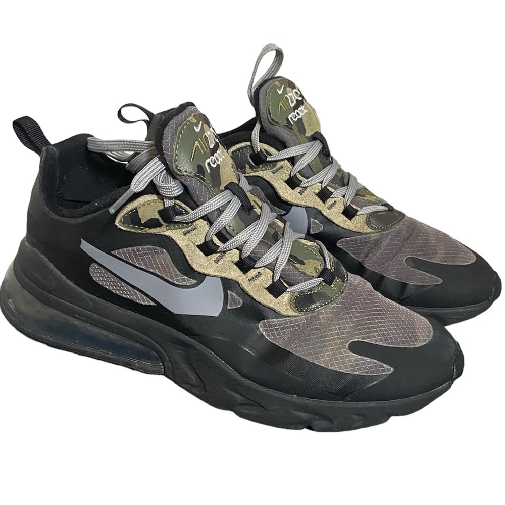 NIKE Air Max 270 React Shoes in Camo